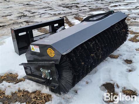 wolverine skid steer broom|angle broom for skid steer.